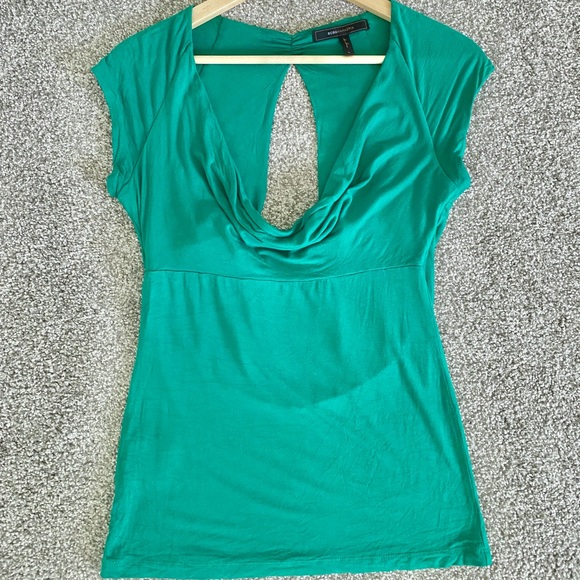 BCBG Backless Shirt - Picture 1 of 8